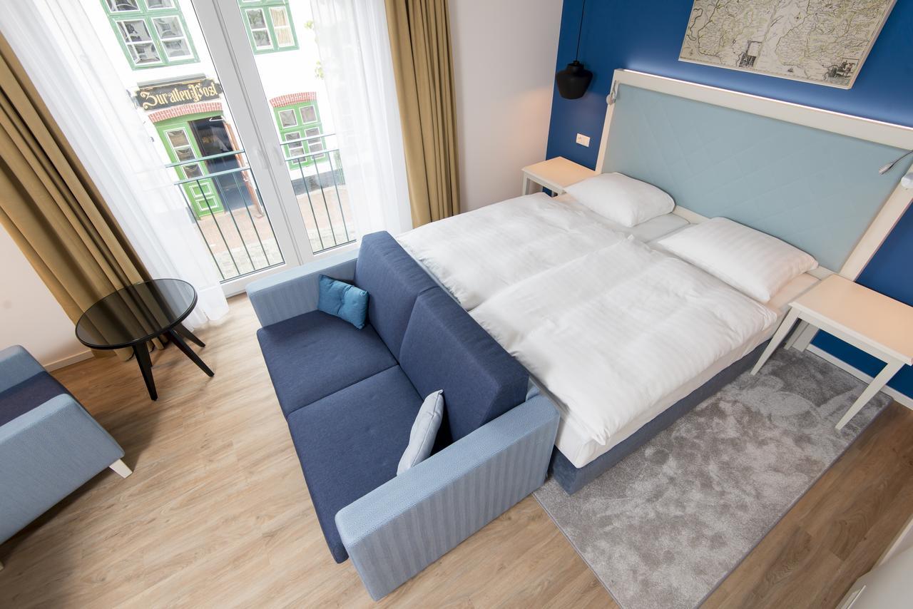 Boutique-Hotel Zur Alten Post ビューズム エクステリア 写真